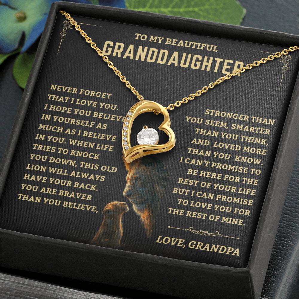 Jewelry Gift For Granddaughter From Grandpa Gift For Granddaughter From Grandpa