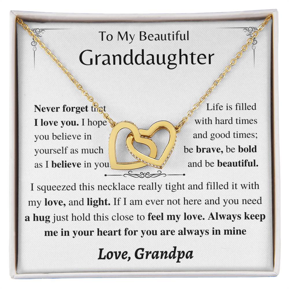 Jewelry Gift For Granddaughter From Grandpa Gift For Granddaughter From Grandpa