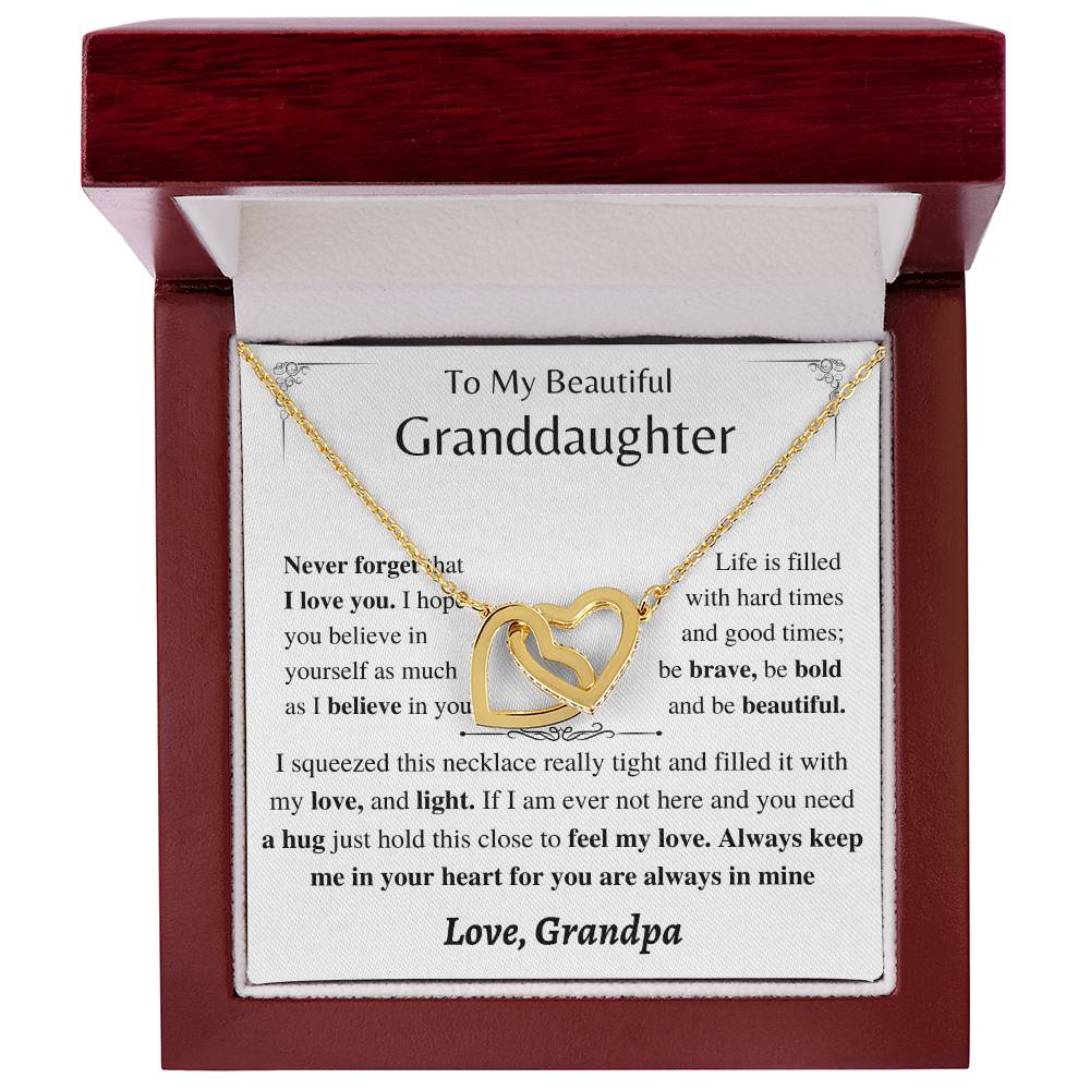 Jewelry Gift For Granddaughter From Grandpa Gift For Granddaughter From Grandpa