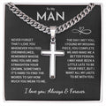 Jewelry Gift For My Man-Cuban Cross Chain