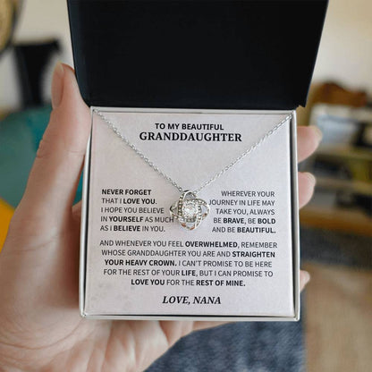 Jewelry Granddaughter Gift; From Nana