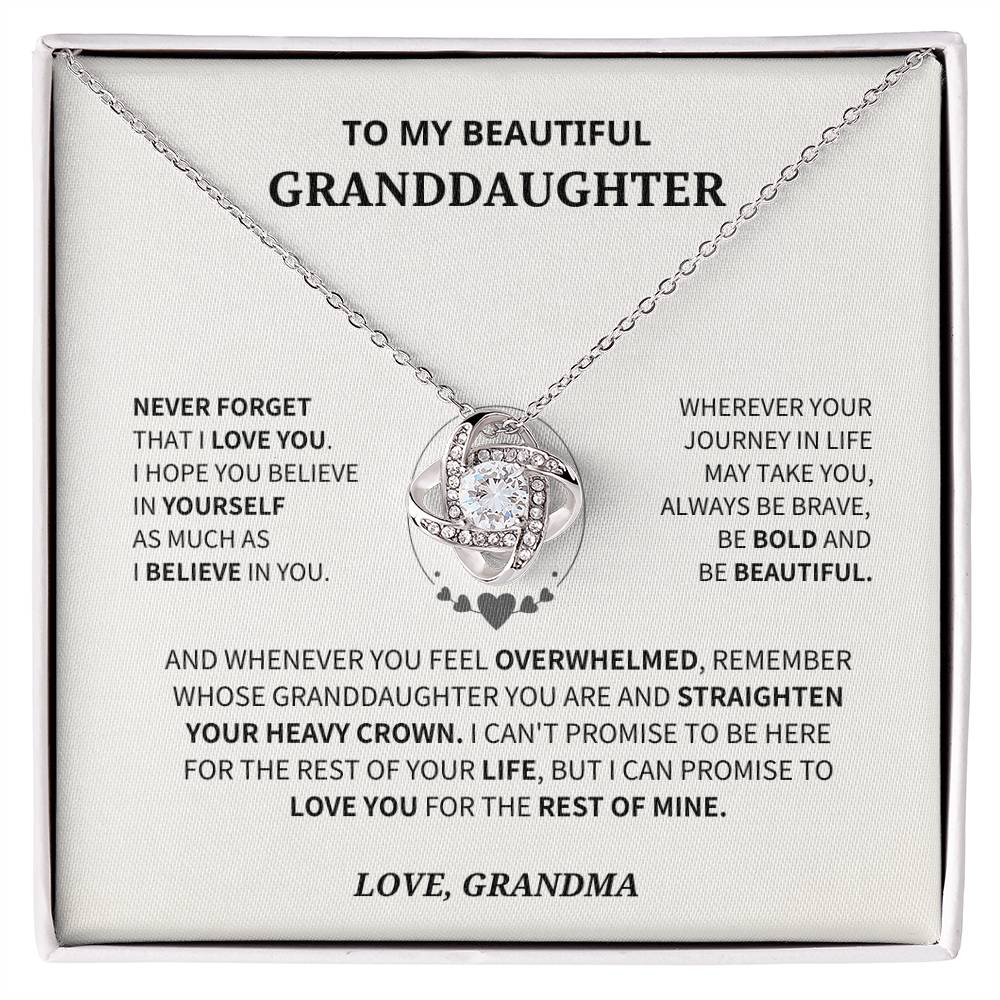 Jewelry Granddaughter Gift- Straighten Crown