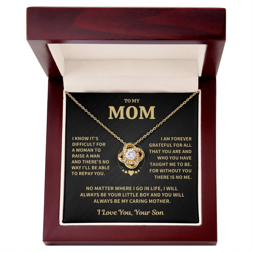 Jewelry Mom Gift-Forever Grateful-From Son Mom Gift-Forever Grateful-From Son