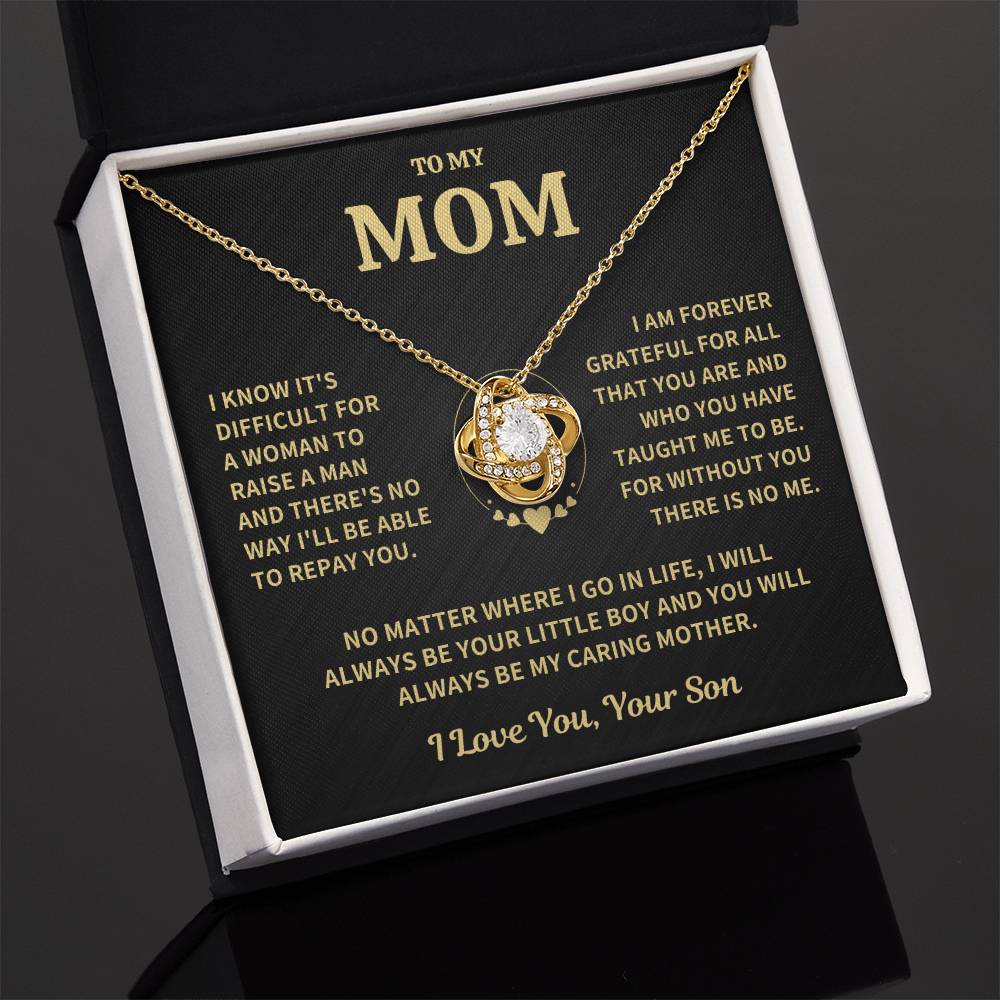Jewelry Mom Gift-Forever Grateful-From Son Mom Gift-Forever Grateful-From Son