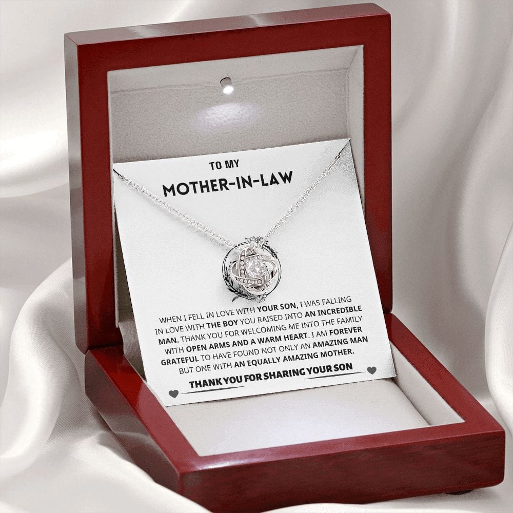 Jewelry Mother-In-Law Gift- Forever Grateful Mother-In-Law Gift- Forever Grateful