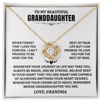 Jewelry Necklace Gift For Granddaughter From Grandma Necklace Gift For Granddaughter From Grandma
