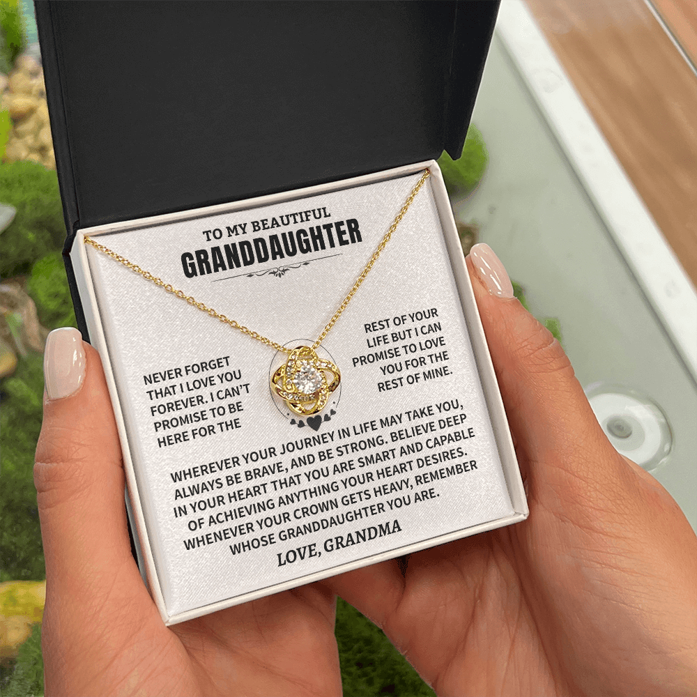 Jewelry Necklace Gift For Granddaughter From Grandma Necklace Gift For Granddaughter From Grandma
