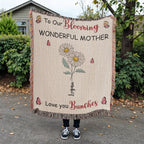 Blankets Personalized Blooming Wonderful Mother Woven Blanket – Custom Flower Name Family Throw, Mother’s Day Gift from childen Personalized Blooming Wonderful Mother Woven Blanket – Custom Flower Name Family Throw, Mother’s Day Gift from childen
