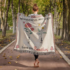 Blankets Personalized Blooming Wonderful Mother Woven Blanket – Custom Flower Name Family Throw, Mother’s Day Gift from childen Personalized Blooming Wonderful Mother Woven Blanket – Custom Flower Name Family Throw, Mother’s Day Gift from childen