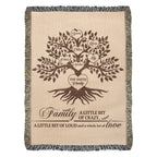 Personalized Family Tree Blanket, Custom Family Name Blanket, Woven Throw with Names, Family Quote Blanket, Housewarming Gift, Family Gift Personalized Family Tree Blanket, Custom Family Name Blanket, Woven Throw with Names, Family Quote Blanket, Housewarming Gift, Family Gift