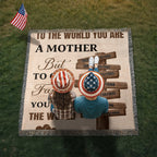 Blankets Personalized Mom Blanket – To The World You Are A Mother Woven Throw, Custom Name Gift for Mom, Mother’s Day Gift from Kids Personalized Mom Blanket – To The World You Are A Mother Woven Throw, Custom Name Gift for Mom, Mother’s Day Gift from Kids