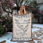 Blankets Personalized Mother and Daughter Heirloom Woven Blanket – Custom Mom Gift – A Bond That Can’t Be Broken Throw Personalized Mother and Daughter Heirloom Woven Blanket – Custom Mom Gift – A Bond That Can’t Be Broken Throw