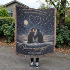 Personalized Penguin Couple Blanket – Custom Name Romantic Throw – “You Are My Penguin” Anniversary & Wedding Gift for Couples Personalized Penguin Couple Blanket – Custom Name Romantic Throw – “You Are My Penguin” Anniversary & Wedding Gift for Couples