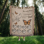 Blanket Personalized To My Son Woven Blanket From Mom – Custom Kids Names Family Throw Blanket – Gift for Son, Father’s Day Gift, Emotional Blanket Personalized To My Son Woven Blanket From Mom – Custom Kids Names Family Throw Blanket – Gift for Son, Father’s Day Gift, Emotional Blanket