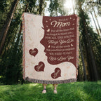 Blankets Personalized To Our Mom Woven Blanket – Custom Name Heart Family Throw, Mother’s Day Gift from Kids Personalized To Our Mom Woven Blanket – Custom Name Heart Family Throw, Mother’s Day Gift from Kids