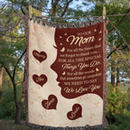 Blankets Personalized To Our Mom Woven Blanket – Custom Name Heart Family Throw, Mother’s Day Gift from Kids Personalized To Our Mom Woven Blanket – Custom Name Heart Family Throw, Mother’s Day Gift from Kids