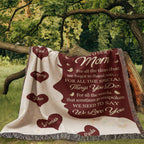 Blankets Personalized To Our Mom Woven Blanket – Custom Name Heart Family Throw, Mother’s Day Gift from Kids Personalized To Our Mom Woven Blanket – Custom Name Heart Family Throw, Mother’s Day Gift from Kids