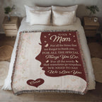 Blankets Personalized To Our Mom Woven Blanket – Custom Name Heart Family Throw, Mother’s Day Gift from Kids Personalized To Our Mom Woven Blanket – Custom Name Heart Family Throw, Mother’s Day Gift from Kids