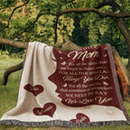 Blankets Personalized To Our Mom Woven Blanket – Custom Name Heart Family Throw, Mother’s Day Gift from Kids Personalized To Our Mom Woven Blanket – Custom Name Heart Family Throw, Mother’s Day Gift from Kids