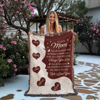 Blankets Personalized To Our Mom Woven Blanket – Custom Name Heart Family Throw, Mother’s Day Gift from Kids Personalized To Our Mom Woven Blanket – Custom Name Heart Family Throw, Mother’s Day Gift from Kids