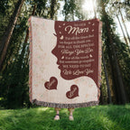 Blankets Personalized To Our Mom Woven Blanket – Custom Name Heart Family Throw, Mother’s Day Gift from Kids Personalized To Our Mom Woven Blanket – Custom Name Heart Family Throw, Mother’s Day Gift from Kids