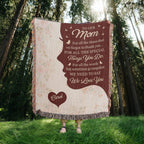 Blankets Personalized To Our Mom Woven Blanket – Custom Name Heart Family Throw, Mother’s Day Gift from Kids Personalized To Our Mom Woven Blanket – Custom Name Heart Family Throw, Mother’s Day Gift from Kids