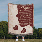 Blankets Personalized To Our Mom Woven Blanket – Custom Name Heart Family Throw, Mother’s Day Gift from Kids Personalized To Our Mom Woven Blanket – Custom Name Heart Family Throw, Mother’s Day Gift from Kids