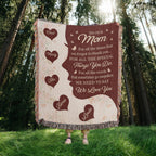Blankets Personalized To Our Mom Woven Blanket – Custom Name Heart Family Throw, Mother’s Day Gift from Kids Personalized To Our Mom Woven Blanket – Custom Name Heart Family Throw, Mother’s Day Gift from Kids