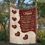 Blankets Personalized To Our Mom Woven Blanket – Custom Name Heart Family Throw, Mother’s Day Gift from Kids Personalized To Our Mom Woven Blanket – Custom Name Heart Family Throw, Mother’s Day Gift from Kids