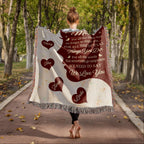 Blankets Personalized To Our Mom Woven Blanket – Custom Name Heart Family Throw, Mother’s Day Gift from Kids Personalized To Our Mom Woven Blanket – Custom Name Heart Family Throw, Mother’s Day Gift from Kids