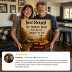 Vintage Red Truck Couple Wall Decor
