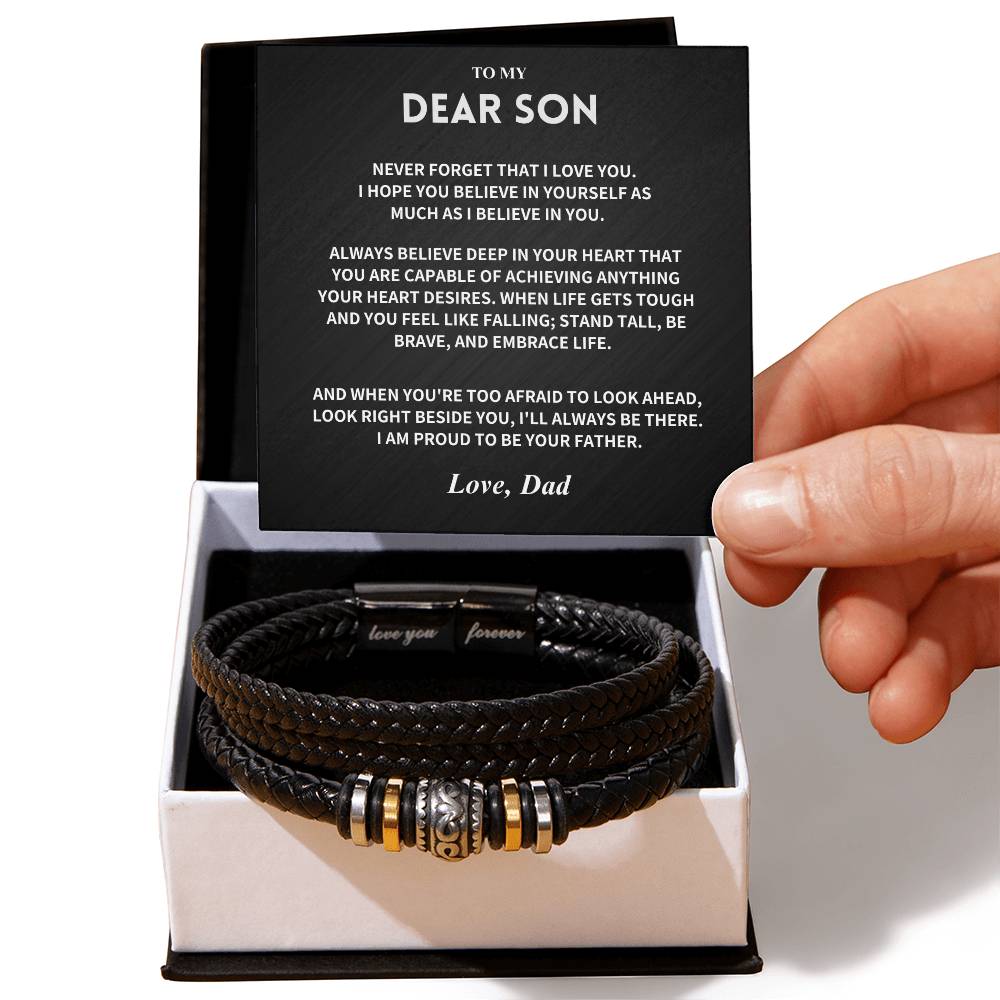 Jewelry Son Bracelet- From Dad