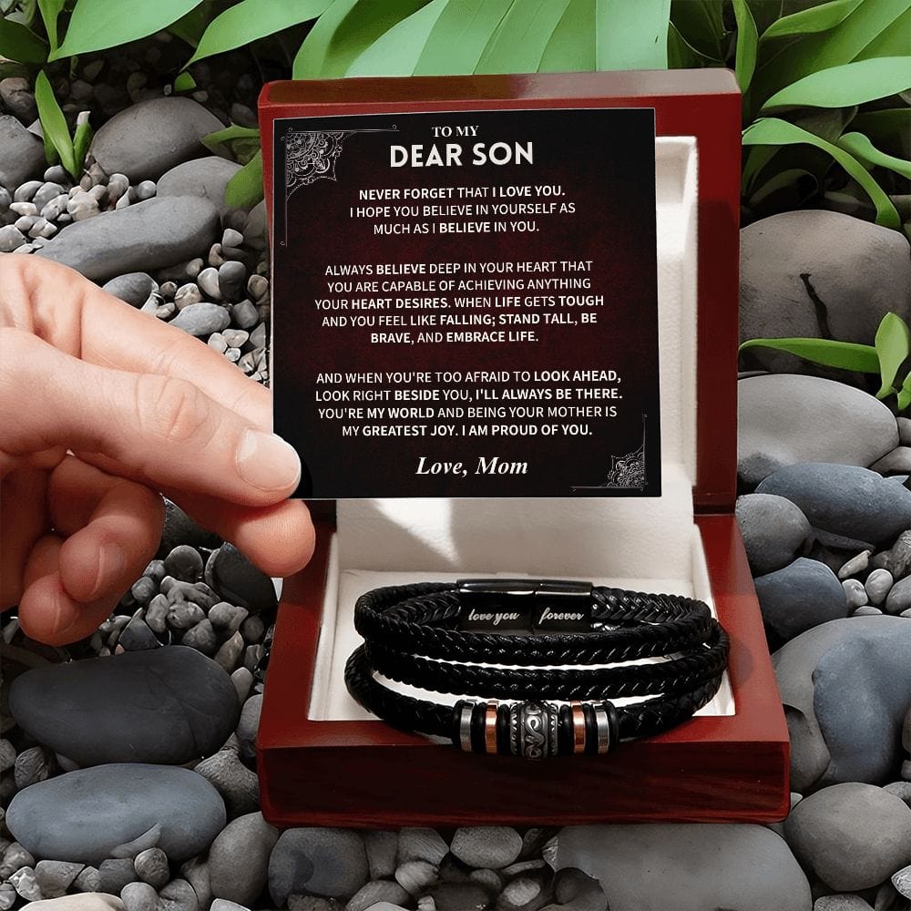 Jewelry Son Bracelet Gift- Proud of you