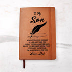 Jewelry Son Gift From Dad, "Never Forget", Graphic Journal