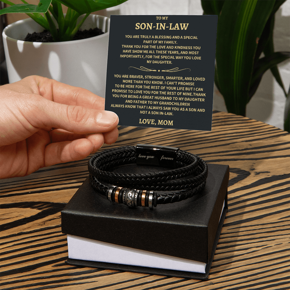 Jewelry Son In Law Gift Son In Law Gift