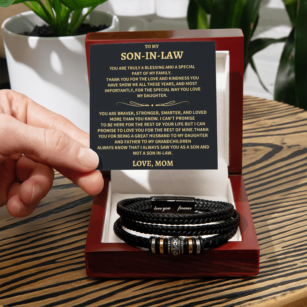 Jewelry Son In Law Gift Son In Law Gift