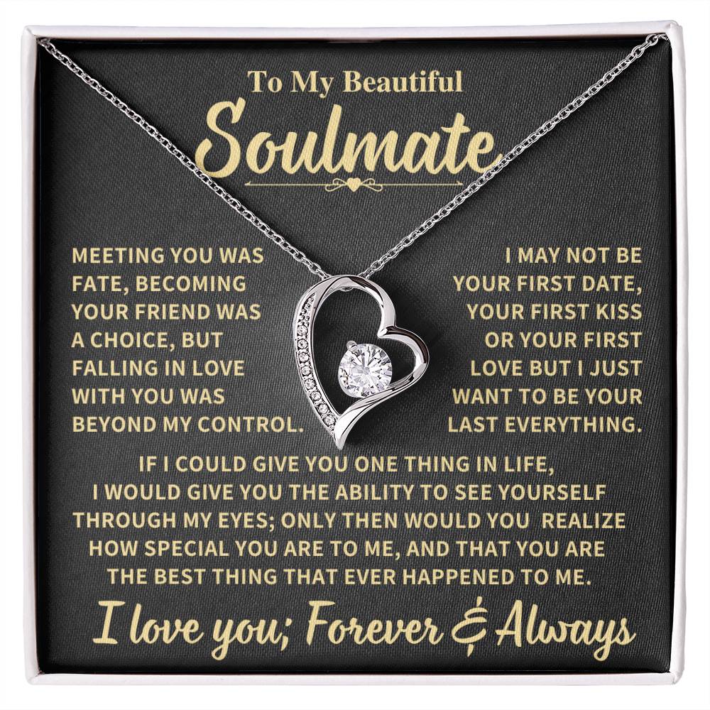 Jewelry Soulmate Gift-Forever & Always Soulmate Gift-Forever & Always