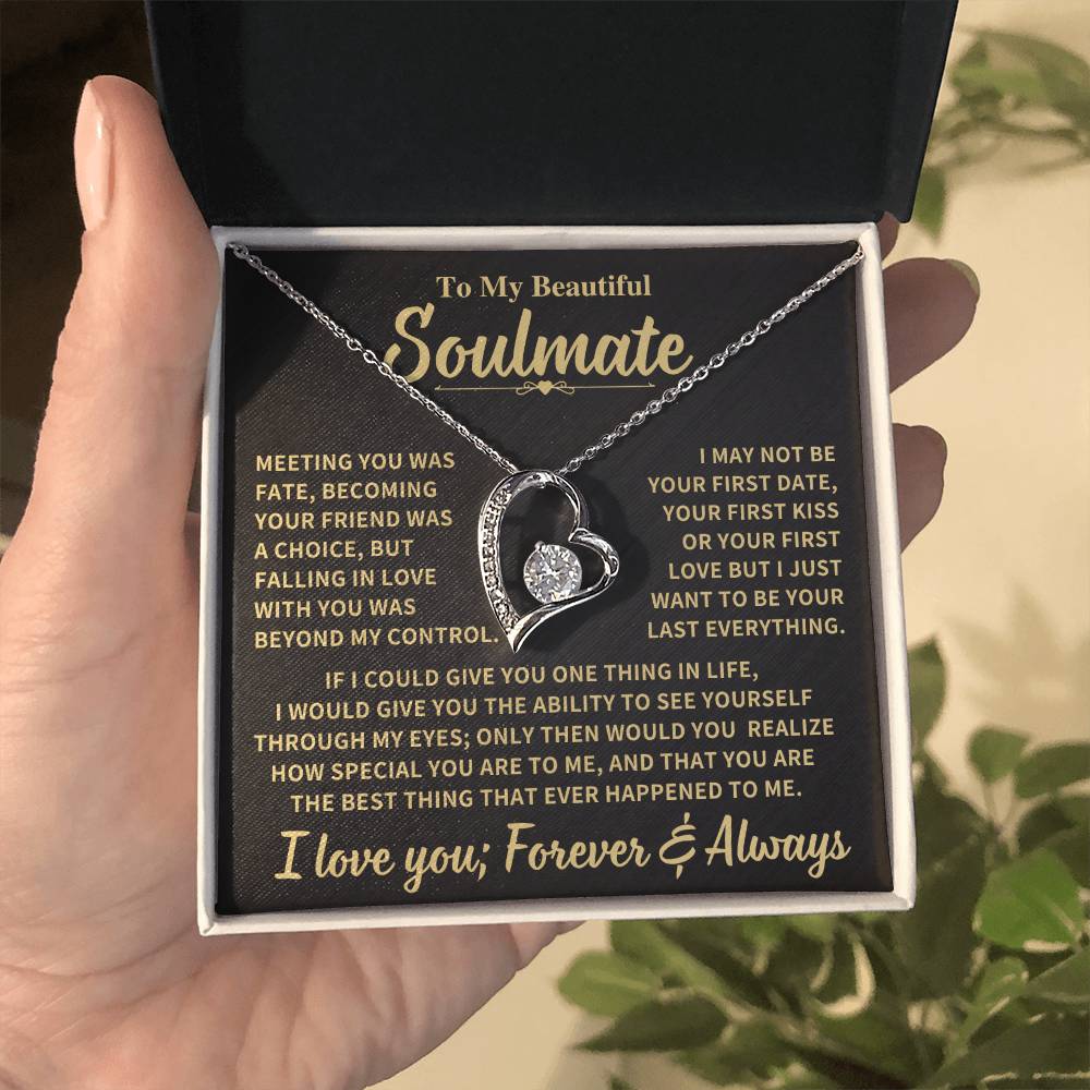 Jewelry Soulmate Gift-Forever & Always Soulmate Gift-Forever & Always