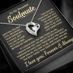 Jewelry Soulmate Gift-Forever & Always Soulmate Gift-Forever & Always