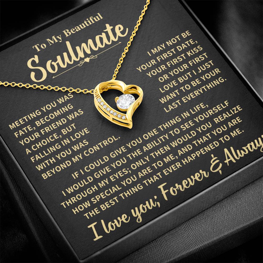 Jewelry Soulmate Gift-Forever & Always Soulmate Gift-Forever & Always