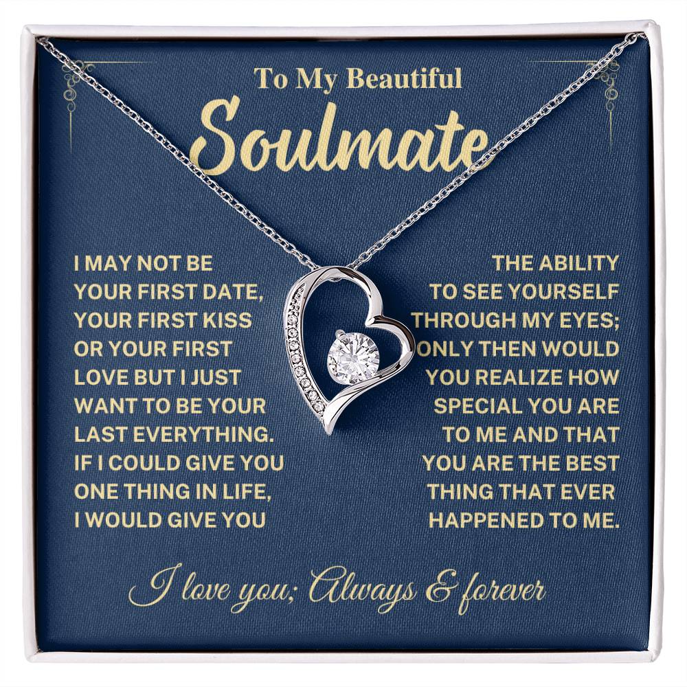 Jewelry Soulmate Gift-Forever Love Necklace