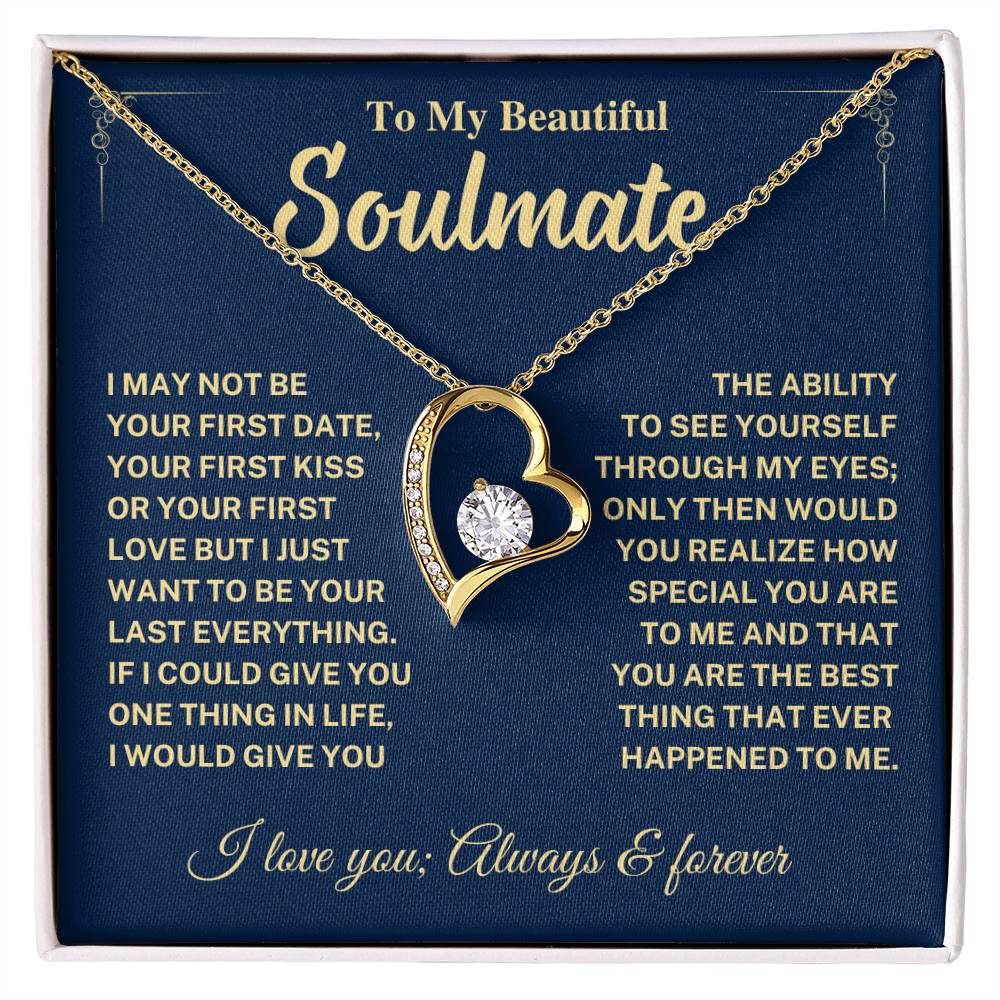 Jewelry Soulmate Gift-Forever Love Necklace