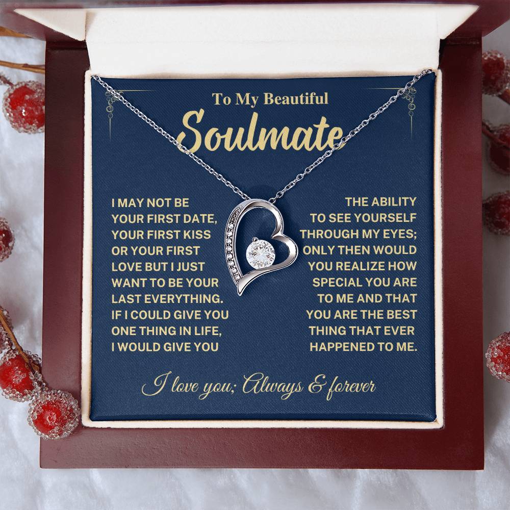 Jewelry Soulmate Gift-Forever Love Necklace