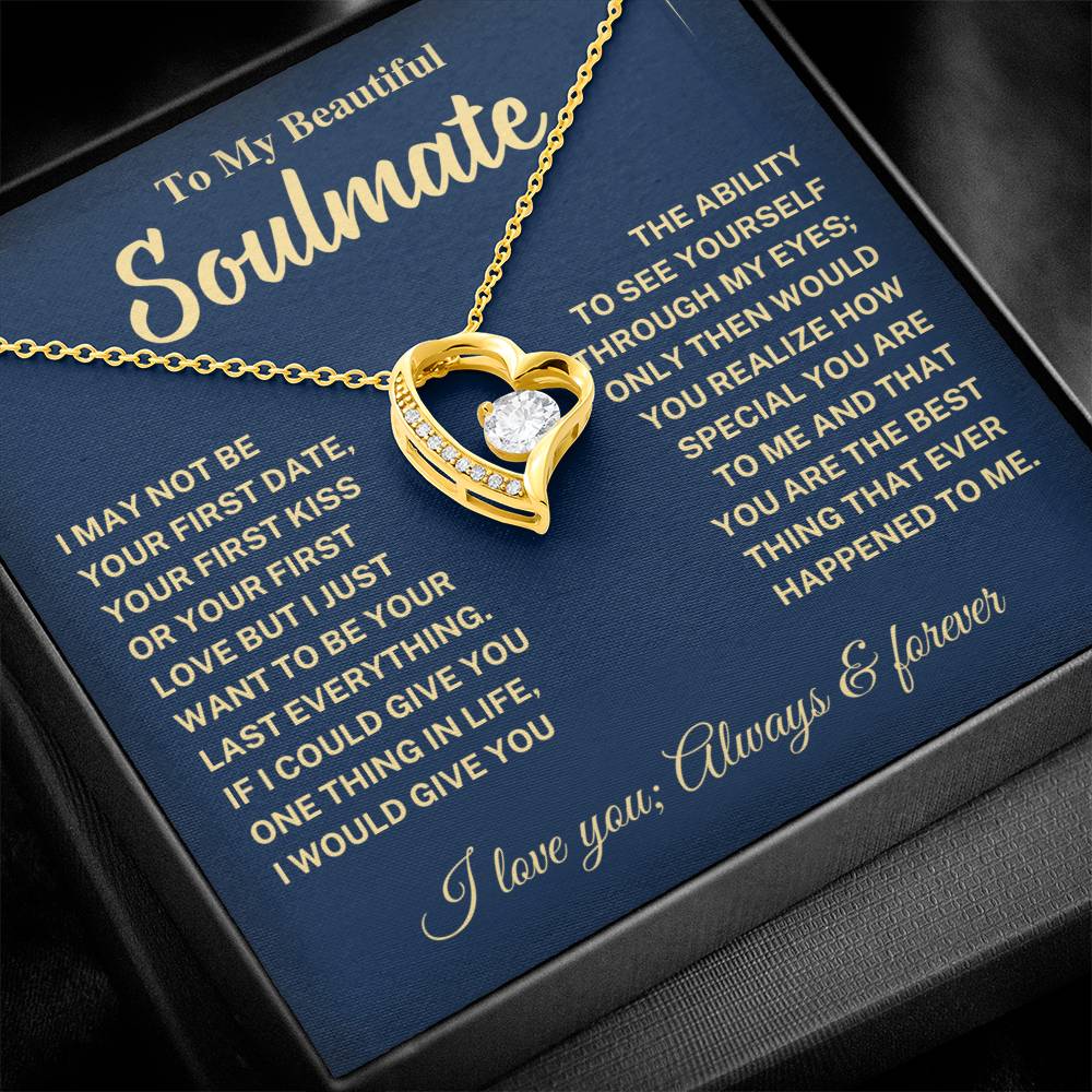 Jewelry Soulmate Gift-Forever Love Necklace