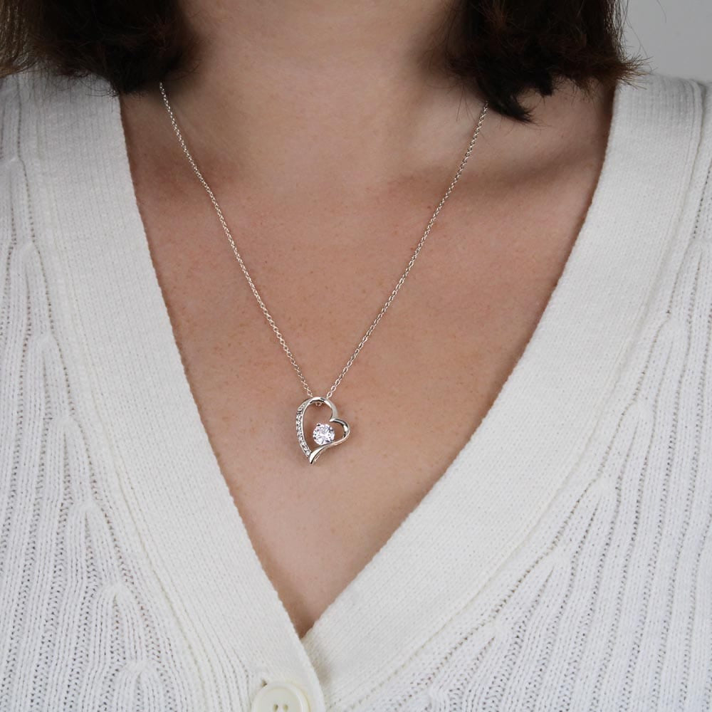Jewelry To My Beautiful Soulmate Gift, "Forever & Always", Heart Necklace To My Beautiful Soulmate Gift, "Forever & Always", Heart Necklace