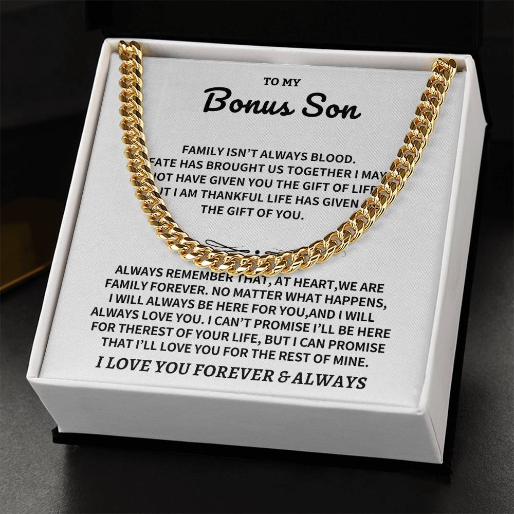 Jewelry To My Bonus Son Gift To My Bonus Son Gift