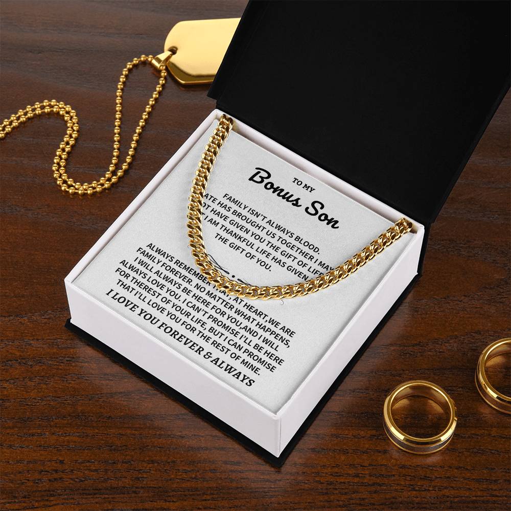 Jewelry To My Bonus Son Gift To My Bonus Son Gift