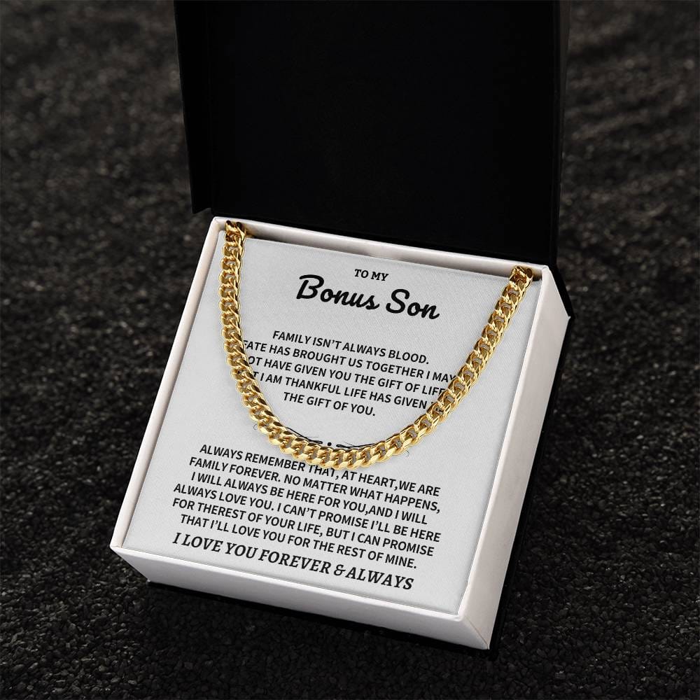 Jewelry To My Bonus Son Gift To My Bonus Son Gift