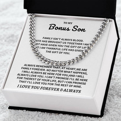 Jewelry To My Bonus Son Gift To My Bonus Son Gift