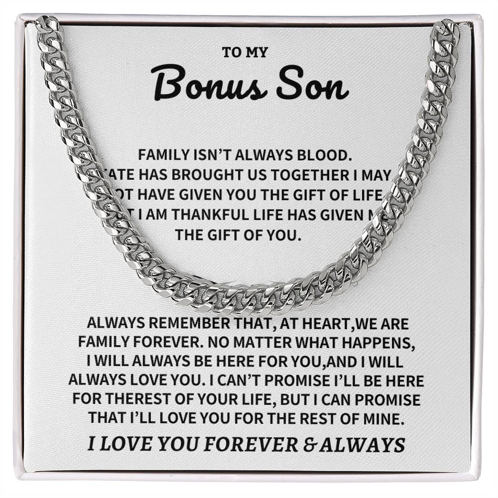 Jewelry To My Bonus Son Gift To My Bonus Son Gift